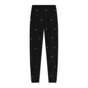 Moschino Ull leggings Black, Dam