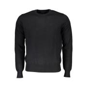 North Sails Lyxig Svart Crew Neck Tröja Black, Herr