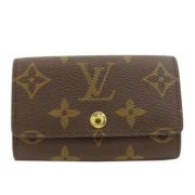 Louis Vuitton Vintage Pre-owned Canvas nyckelhllare Brown, Dam