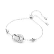 Swarovski Hollow Armband Vit Kristall Rhodium Gray, Dam