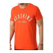 Redskins Stretch Bomull Logo T-shirt - Relief Orange, Herr