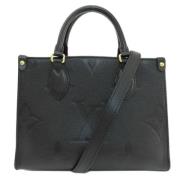 Louis Vuitton Vintage Pre-owned Tyg louis-vuitton-vskor Black, Dam