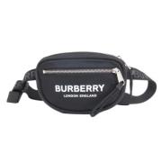 Burberry Vintage Pre-owned Nylon crossbodyvskor Black, Dam