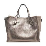 Gianni Chiarini Bronsfärgad Shopper Väska Aw24 Brown, Dam