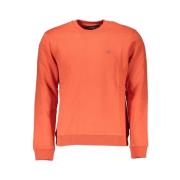 Napapijri Stiligt Rosa Fleece Sweatshirt Orange, Herr