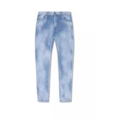 Dsquared2 Ljusblå Splatter Paint Jeans Blue, Herr