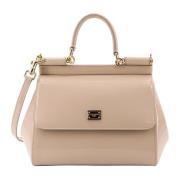 Dolce & Gabbana Enkel Sicily Handväska Beige, Dam