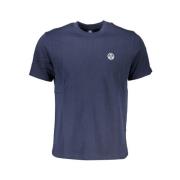 North Sails T-shirt med logotypapplikation Blue, Herr