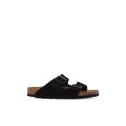 Birkenstock Arizona Soft Footbed Sandaler Black, Herr