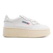 Autry Sneakers med upphöjd sula White, Dam