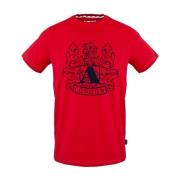 Aquascutum Bomull T-shirt Red, Herr