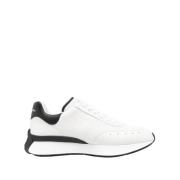 Alexander McQueen Vita Chunky Sneakers med Italienska Detaljer White, ...