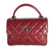 Chanel Vintage Pre-owned Laeder chanel-vskor Red, Dam