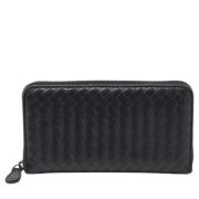 Bottega Veneta Vintage Pre-owned Laeder plnbcker Black, Dam