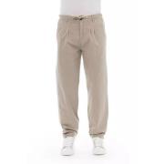 Baldinini Chica Beige Chinos Beige, Herr