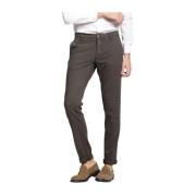 Mason's Extra Slim Fit Chino Byxor Brown, Herr