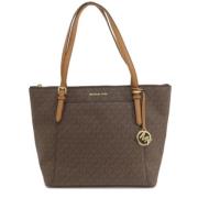 Michael Kors Pre-owned Pre-owned Plast totevskor Brown, Dam