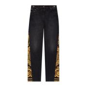 Versace Jeans med Barocco-motiv Black, Dam