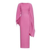 Solace London Adami Maxi Klänning Pink, Dam