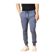 Mason's Extra Slim Cargo Jogger Byxor Blue, Herr