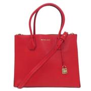 Michael Kors Pre-owned Pre-owned Laeder handvskor Red, Dam