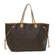 Louis Vuitton Vintage Pre-owned Canvas louis-vuitton-vskor Brown, Dam