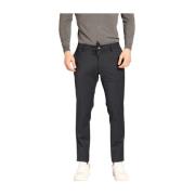 Mason's Slim Fit Ull Chino Byxor Blue, Herr