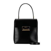 Salvatore Ferragamo Pre-owned Pre-owned Laeder handvskor Black, Dam