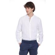 Mason's Herr Linneskjorta Porto Modell White, Herr