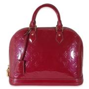 Louis Vuitton Vintage Pre-owned Laeder handvskor Red, Dam