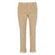 Dondup Corduroy Bomullsbyxor med Fickor Beige, Herr