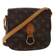 Louis Vuitton Vintage Pre-owned Canvas louis-vuitton-vskor Brown, Dam