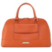 Burberry Vintage Pre-owned Plast totevskor Orange, Dam