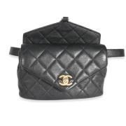 Chanel Vintage Pre-owned Laeder chanel-vskor Black, Dam