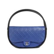 Chanel Vintage Pre-owned Laeder chanel-vskor Blue, Dam