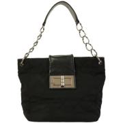 Chanel Vintage Pre-owned Laeder totevskor Black, Dam