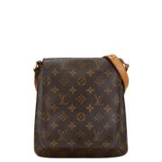 Louis Vuitton Vintage Pre-owned Canvas louis-vuitton-vskor Brown, Dam