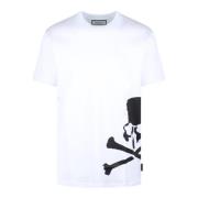 Philipp Plein Skull Bones T-Shirt White, Herr