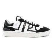 Lanvin Optic White Black Clay Sneakers Black, Herr