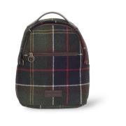 Barbour Klassisk Tartan Ryggsäck för Kvinnor Green, Dam