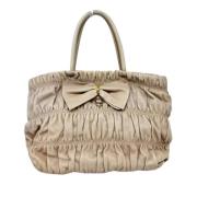 Prada Vintage Pre-owned Laeder prada-vskor Beige, Dam