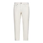 Lardini Vita Denim Jeans White, Herr