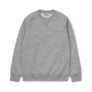 Carhartt Wip Mysig Heavy Sweat Sweatshirt Regular Fit Gray, Herr