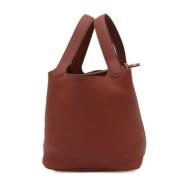 Hermès Vintage Pre-owned Laeder handvskor Brown, Dam