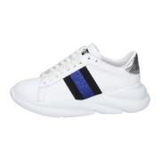 Stokton Läder Sneakers för Kvinnor White, Dam