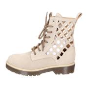 Stokton Mocka Ankelboots för kvinnor Beige, Dam