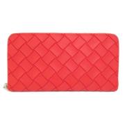 Bottega Veneta Vintage Pre-owned Tyg plnbcker Red, Dam