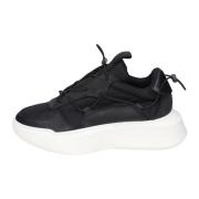 Stokton Läder Damsneakers Stiliga Skor Black, Dam