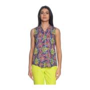 Gaëlle Paris Sleeveless Tops Multicolor, Dam