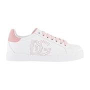 Dolce & Gabbana Låga Sneakers för Kvinnor White, Dam